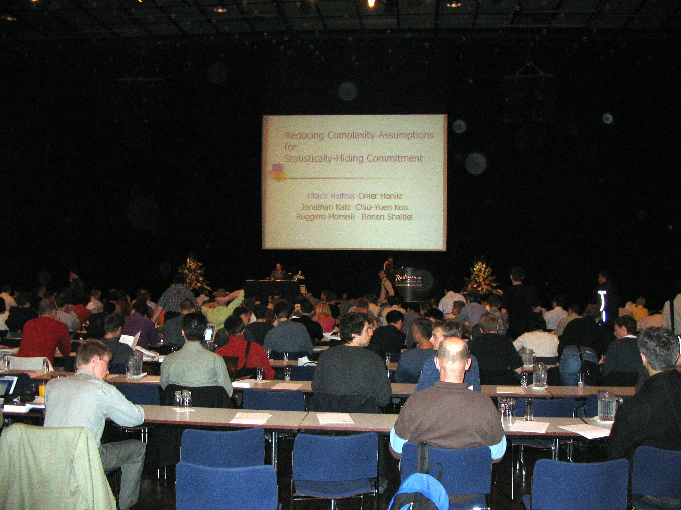 Picture from EuroCrypt 05