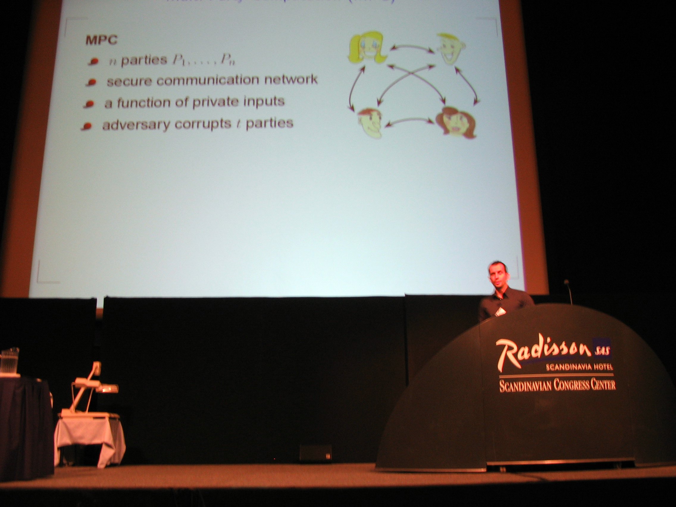 Picture from EuroCrypt 05