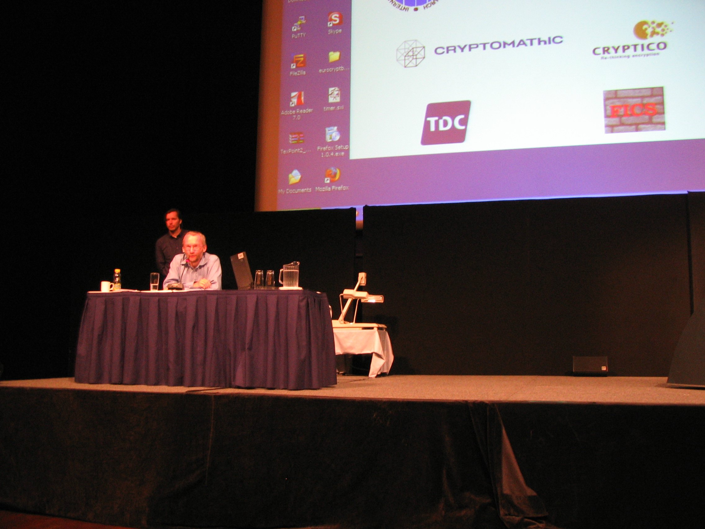 Picture from EuroCrypt 05